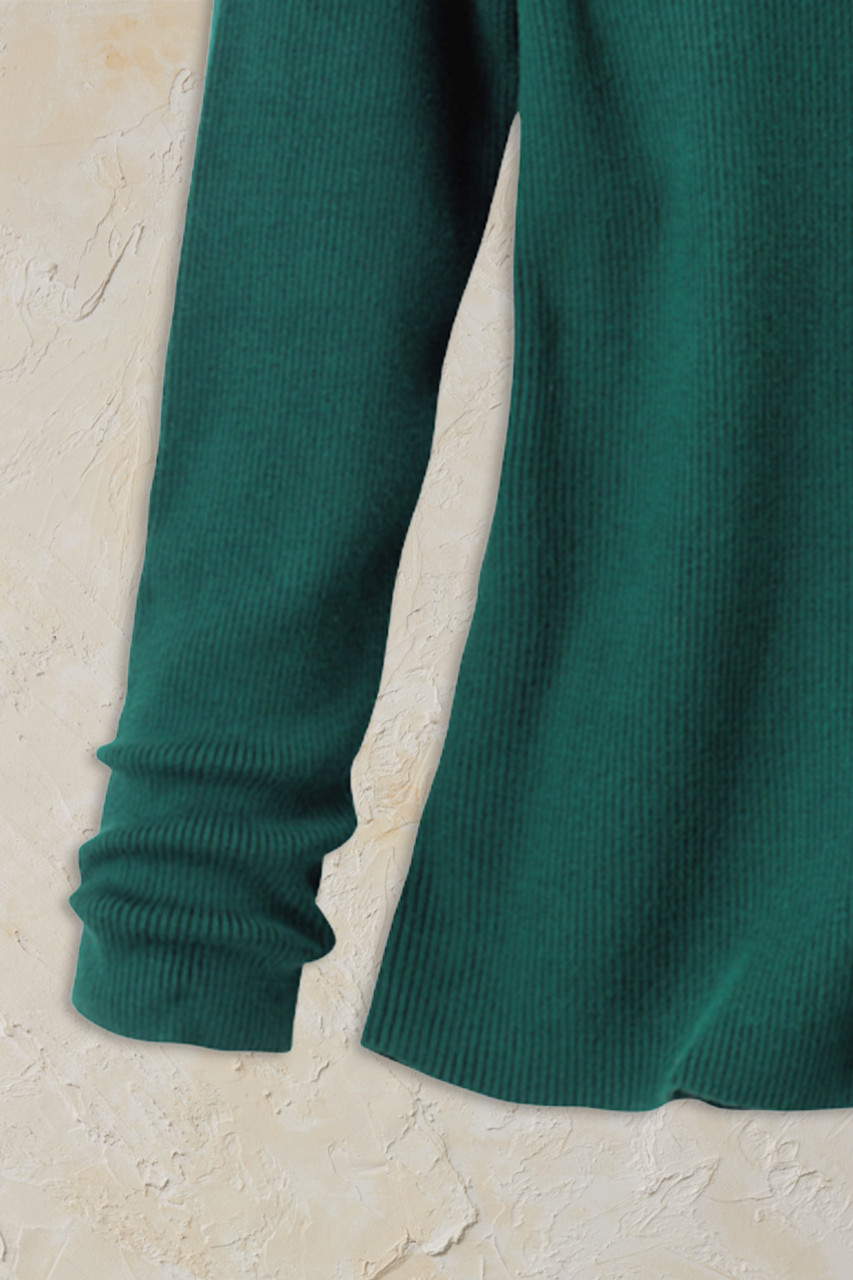 Ribbed Turtleneck Sweater