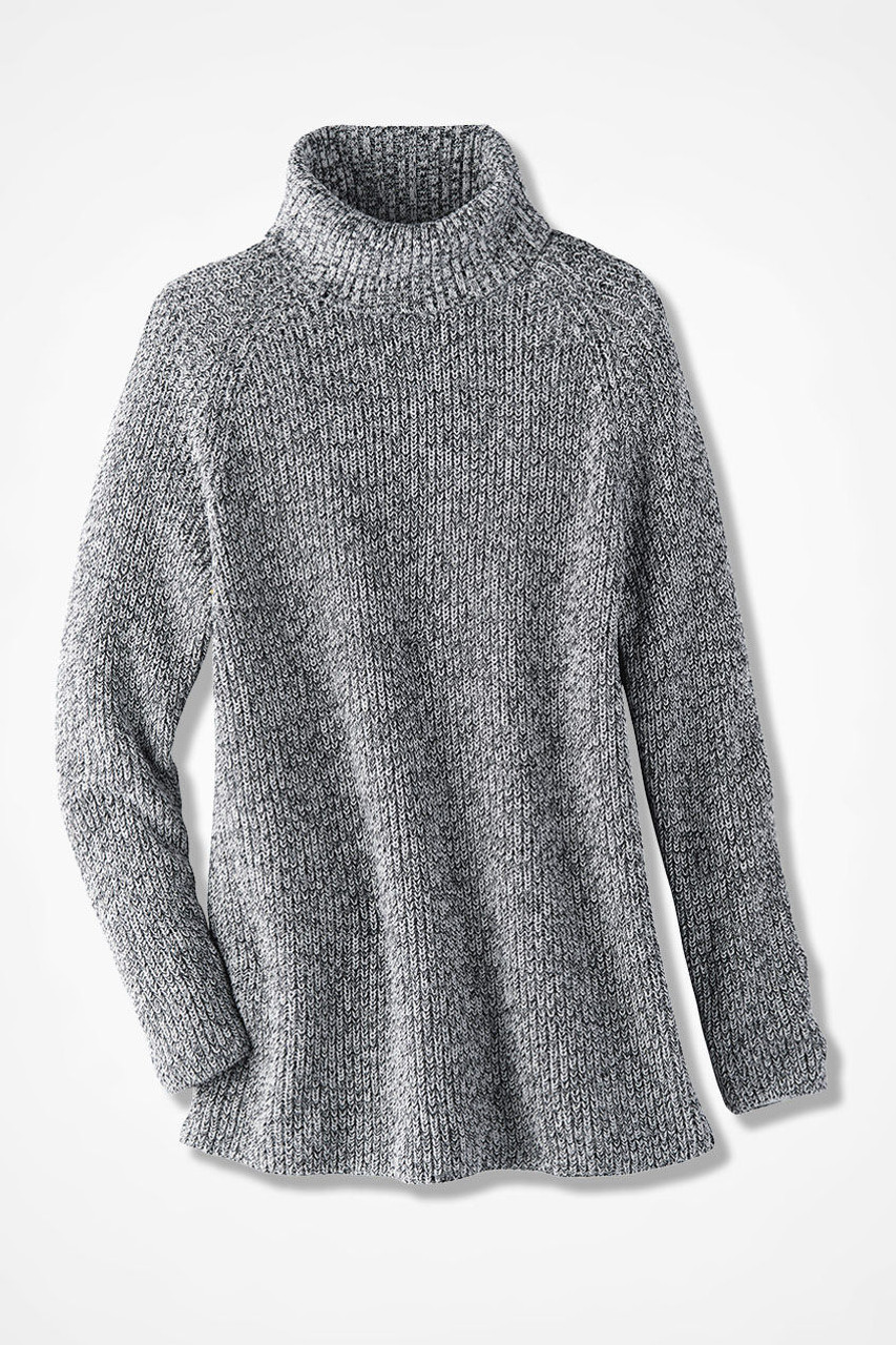 Shaker Turtleneck Tunic