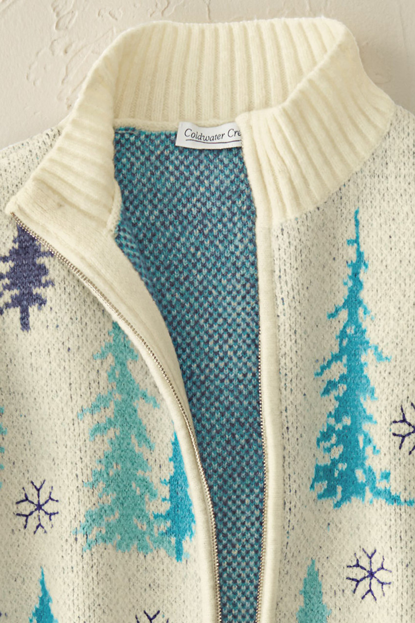 Winter Woods Zip Cardigan