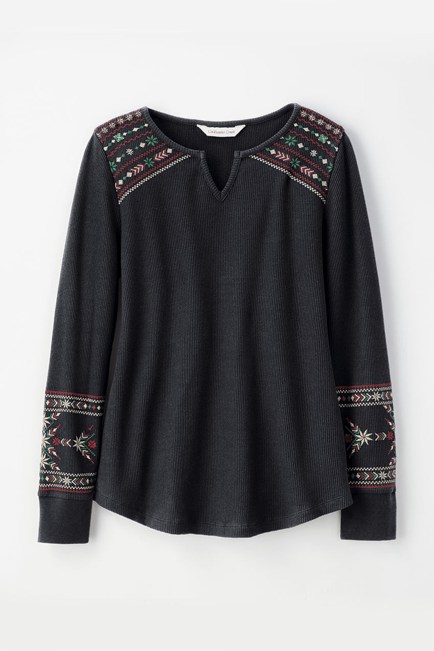 Wintertide Waffle Tee