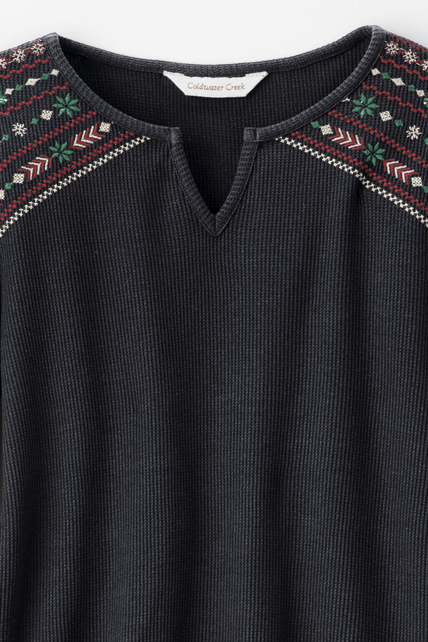 Wintertide Waffle Tee