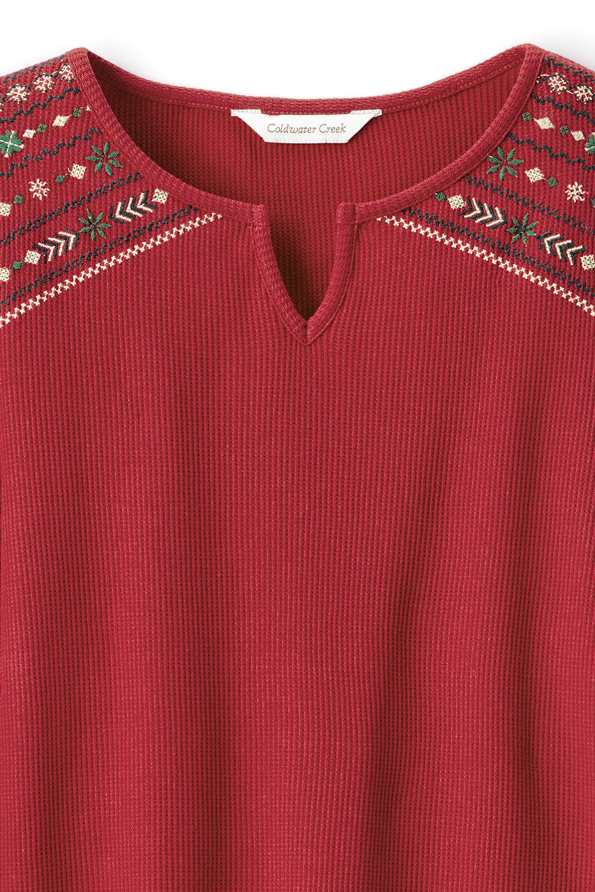 Wintertide Waffle Tee