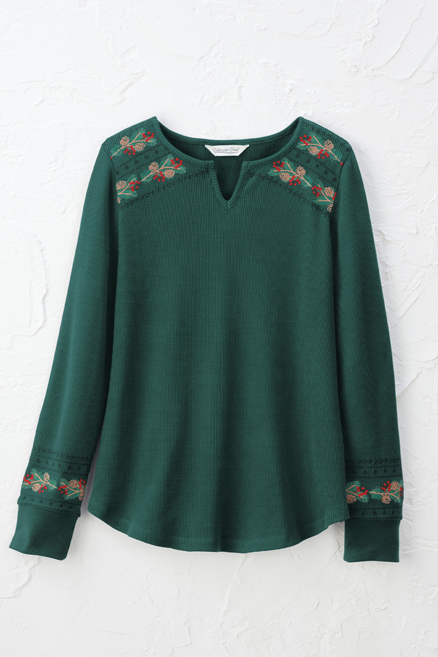 Wintertide Waffle Tee