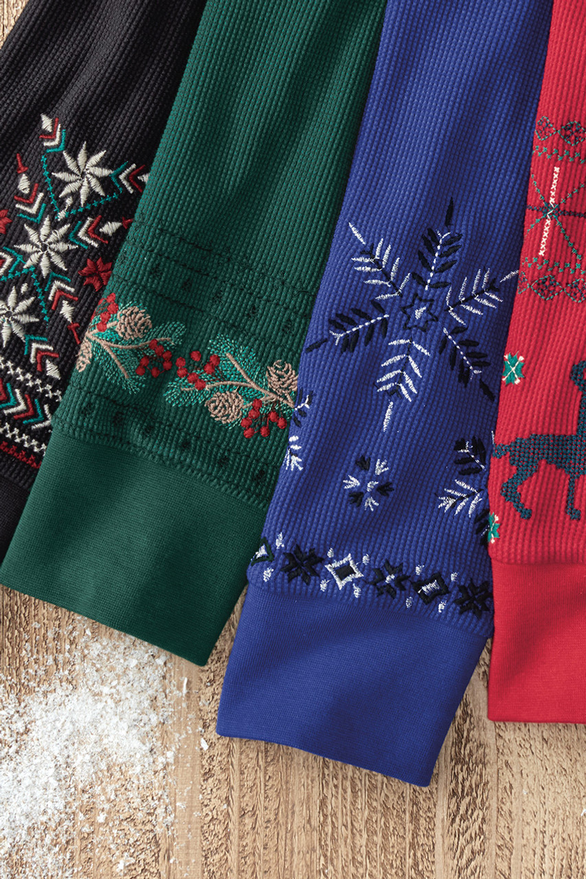 Wintertide Waffle Tee