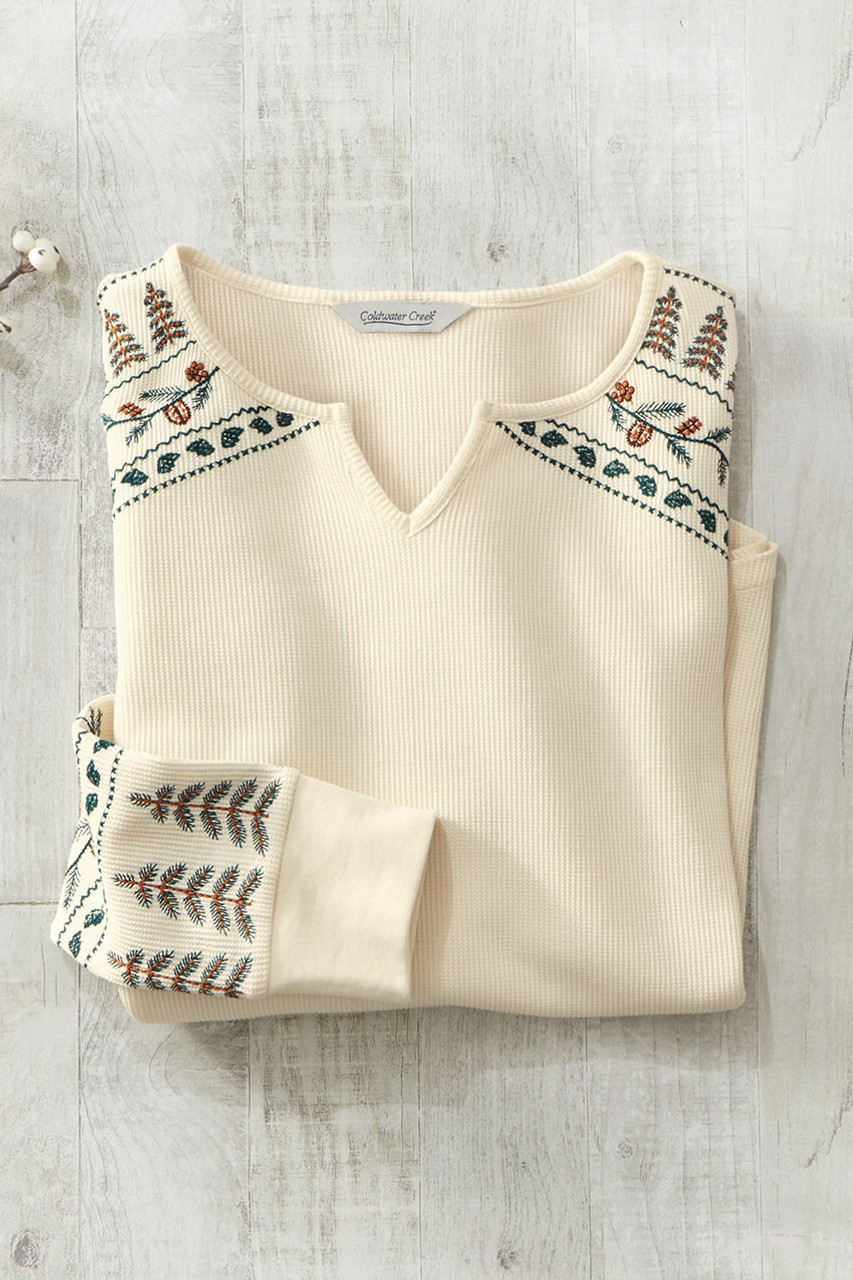 Wintertide Waffle Tee