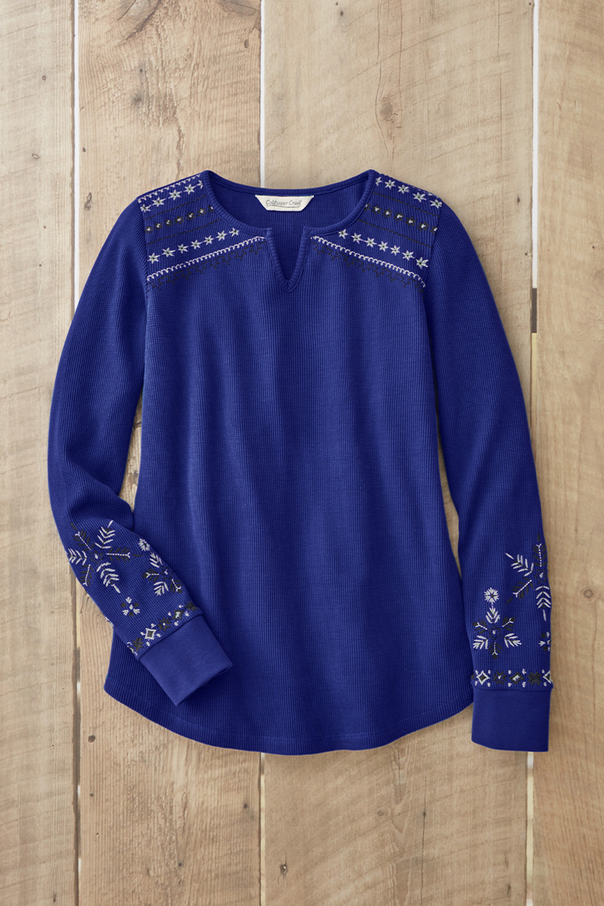 Wintertide Waffle Tee