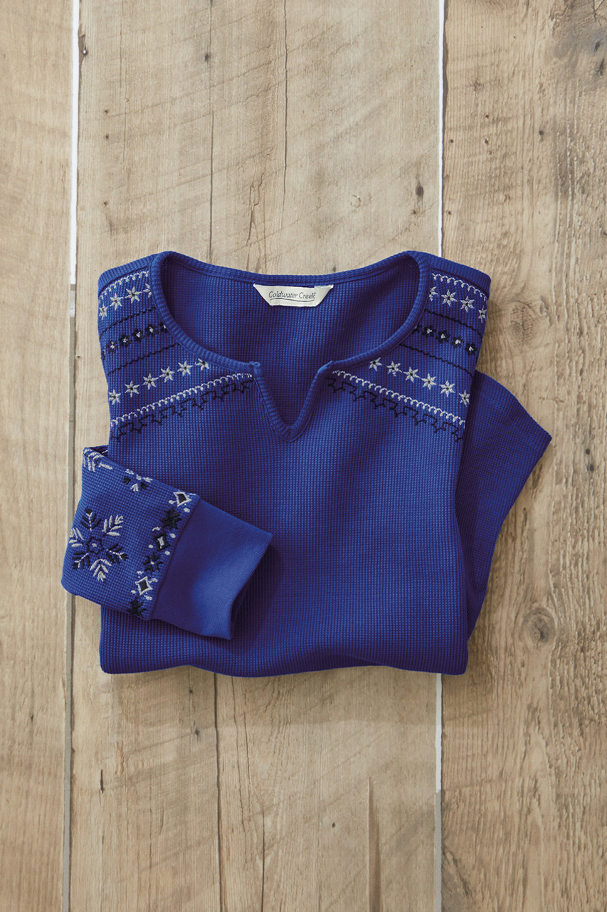 Wintertide Waffle Tee