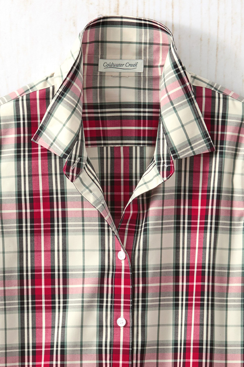 Wrapped in Plaid No Iron Shirt