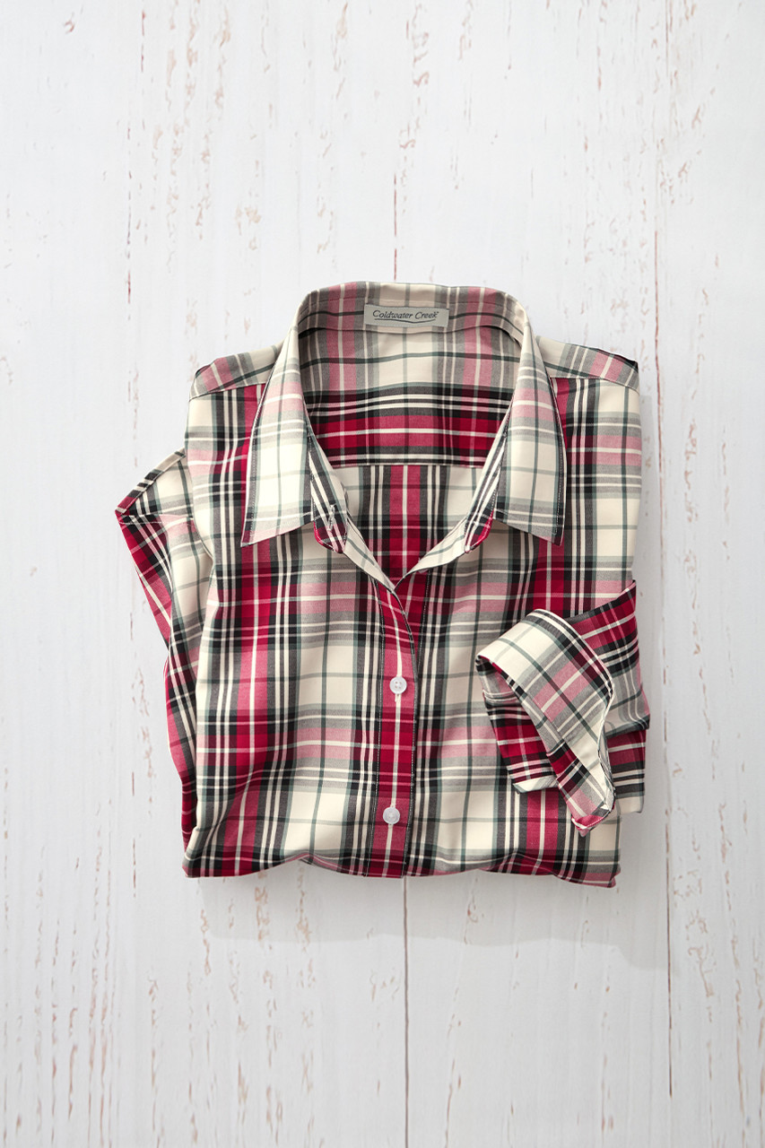 Wrapped in Plaid No Iron Shirt