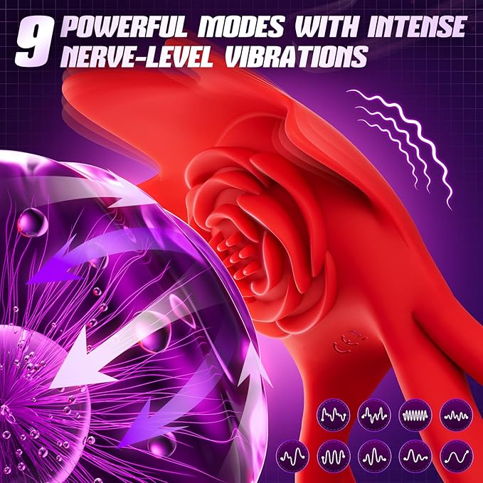 💥2025 New Collection Limited-Time Offer - 👑Rose-shaped Vibrator