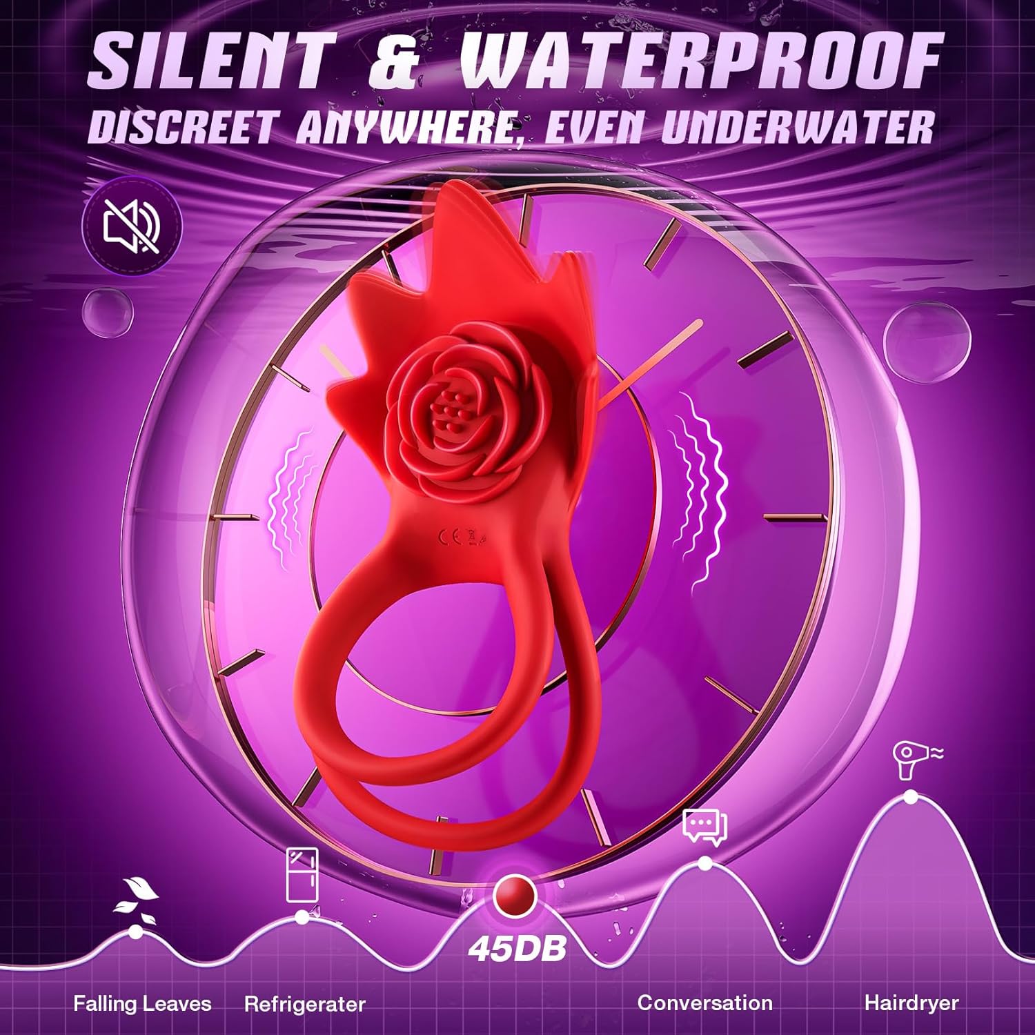 💥2025 New Collection Limited-Time Offer - 👑Rose-shaped Vibrator