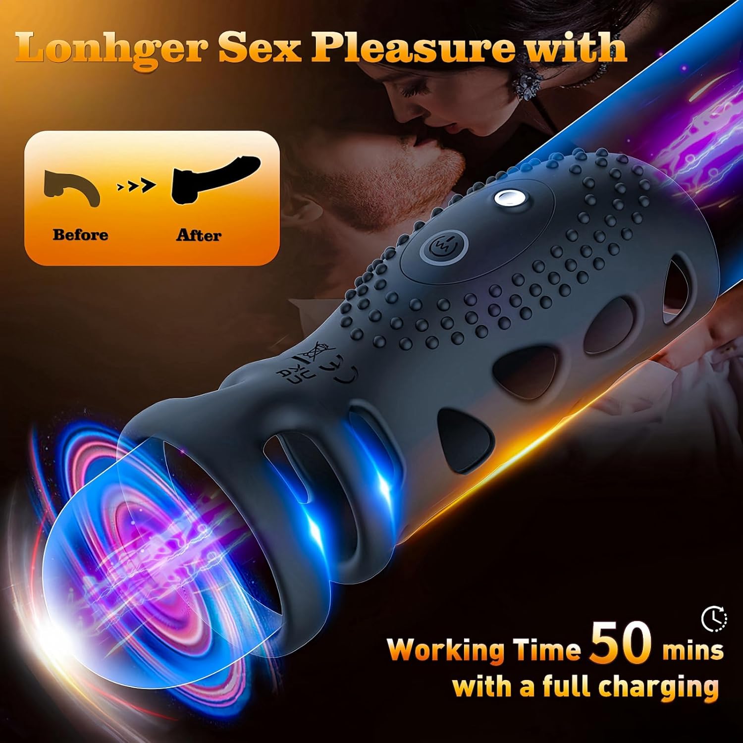 💥2025 New Series Limited-Time Offer - 👑 Vibrating Penis Ring