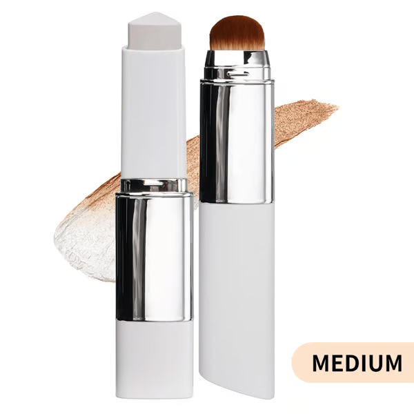 🏆Flash Sale⚡ 50K+ SOLD! Almost Gone-💥🏆#1 Best Seller ⏰💕🌟Cream Stick V White Color-Changing Foundation Stick