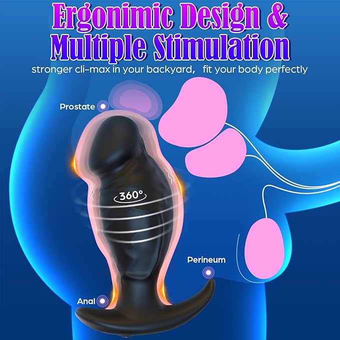 💥2025 New Series Arrives - 👑Powerful Vibrating Anal Plug