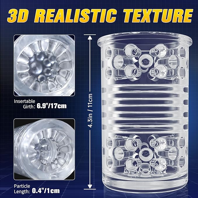 Cafatop Sex Toys for Men Male Masturbator - Automatic Masturbators Cup with 7 Thrusting