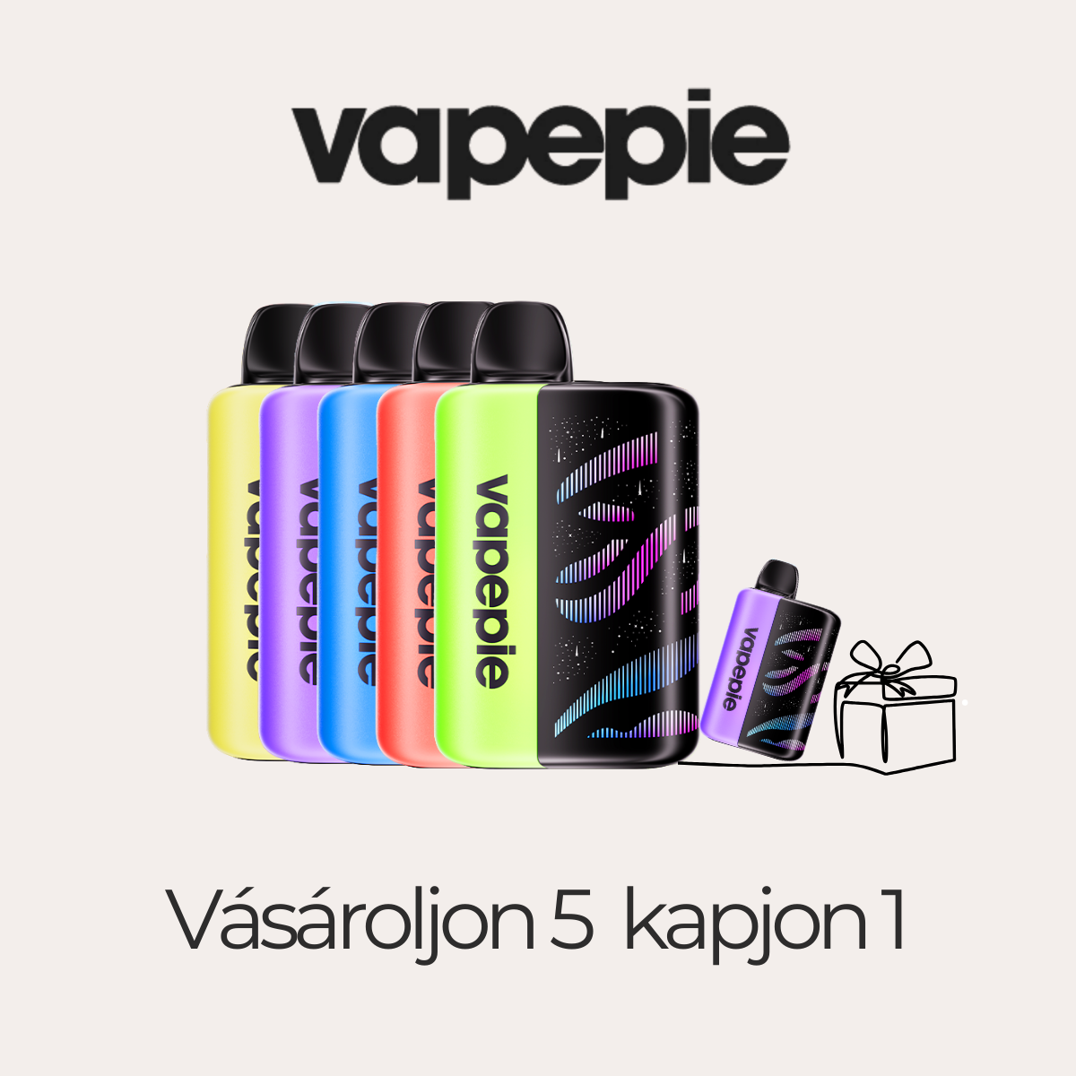 ✨🎁45000puffs Vásároljon 5 kapjon 1