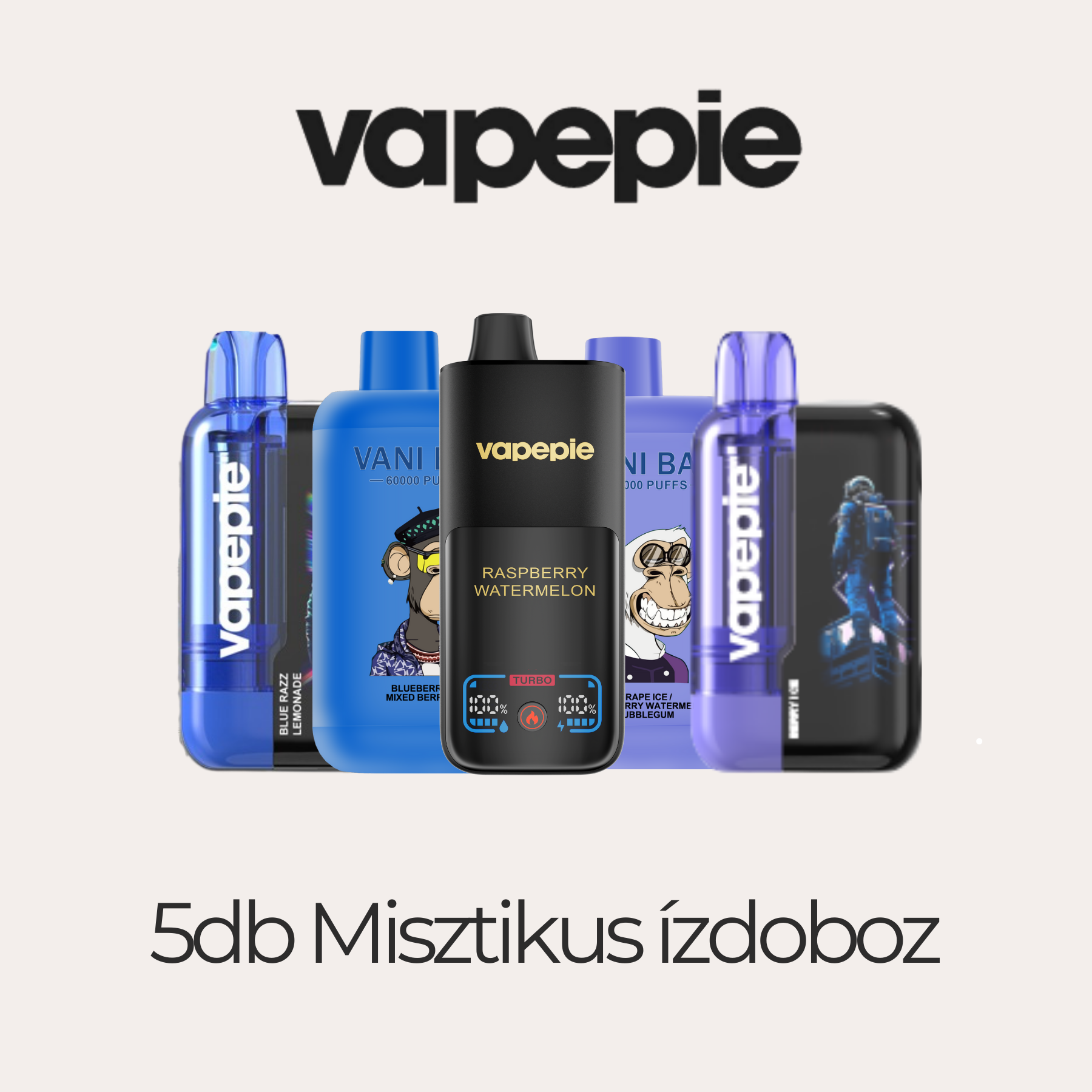 ✨🎁Vapepie 225000 Puffs Értékcsomag