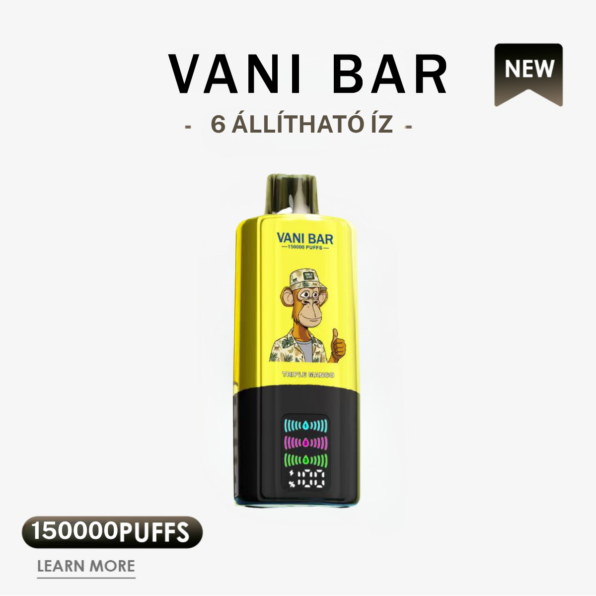 Vanibar 6in1 150000 puffs