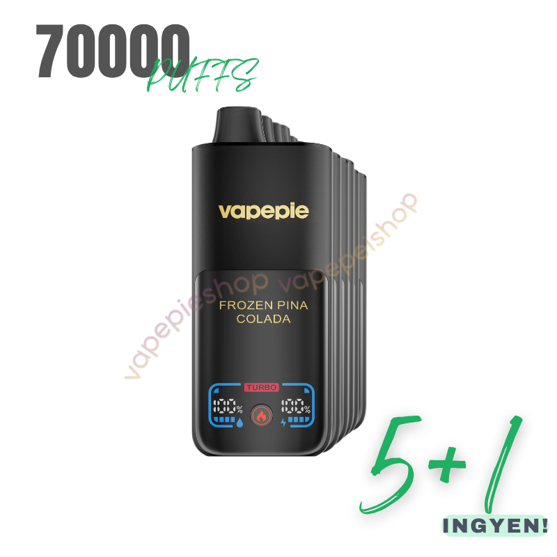 𝗜𝗡𝗚𝗬𝗘𝗡𝗘𝗦 70000puffs 5+1 értékcsomag