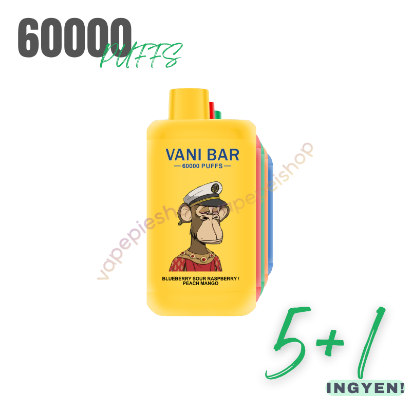 𝗜𝗡𝗚𝗬𝗘𝗡𝗘𝗦 60000puffs 5+1 értékcsomag