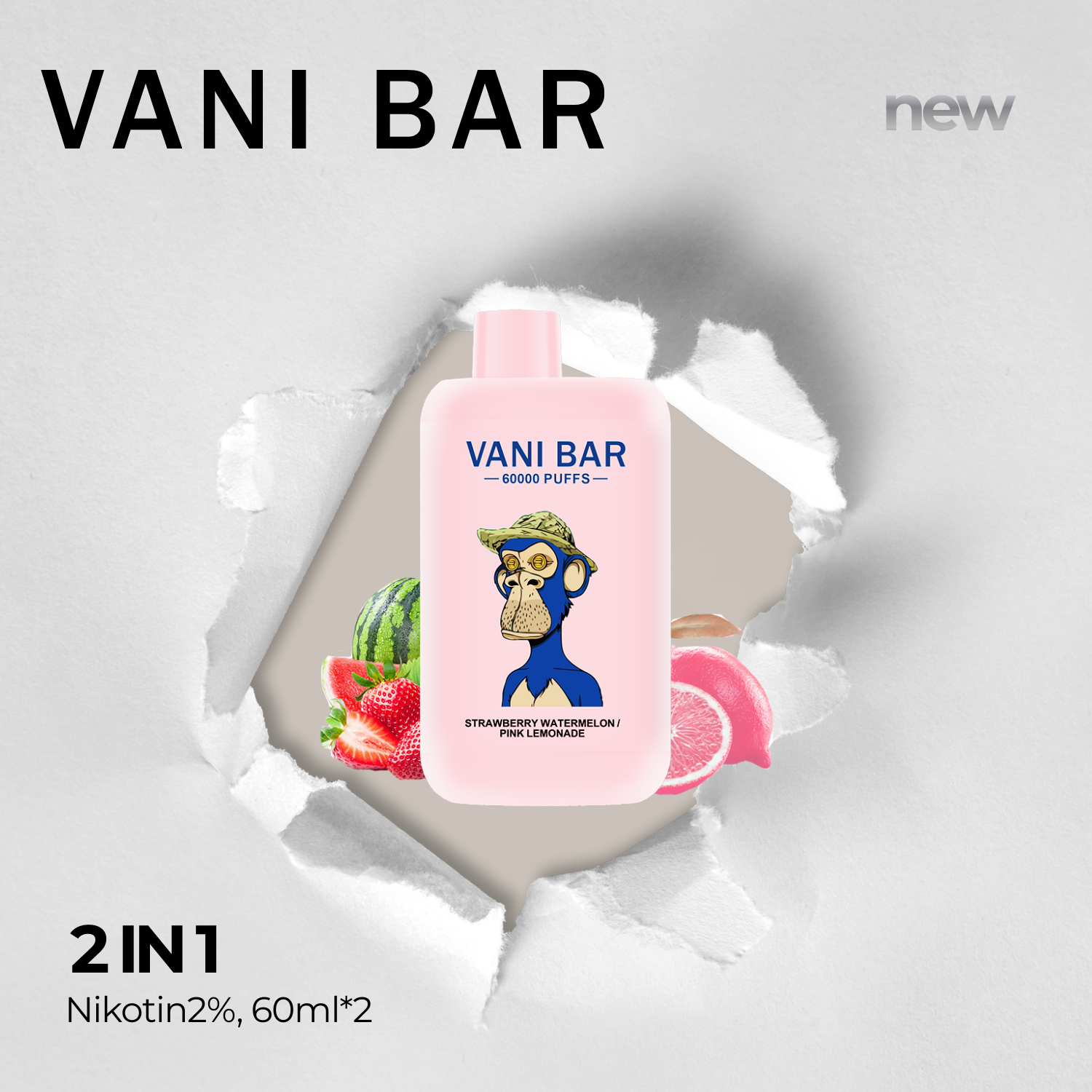 vanibar 2in1 60000 puffs 🎁 Korlátozott idejű csomag