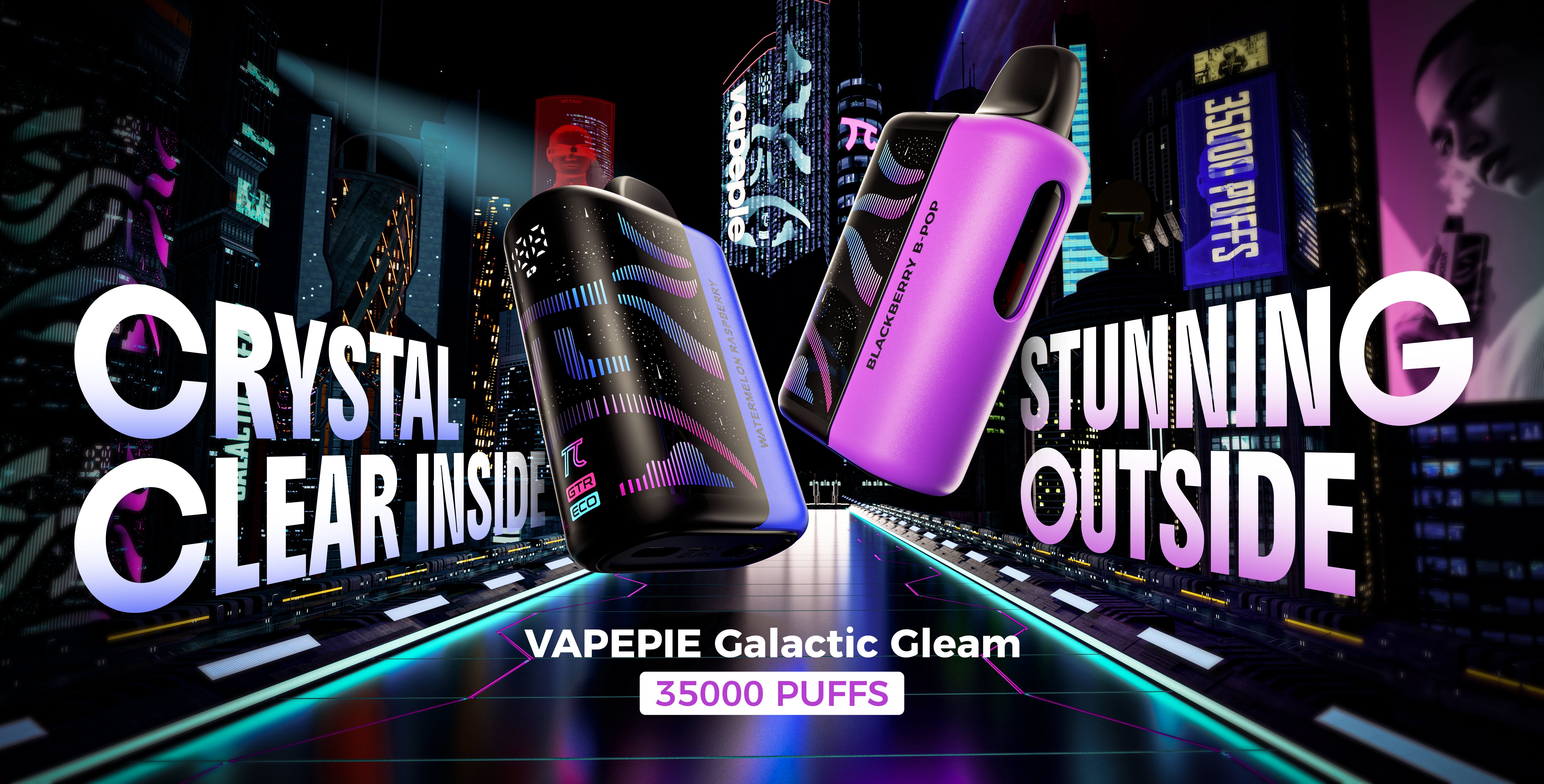 Vapepie 35000 Puffs Galactic Gleam

