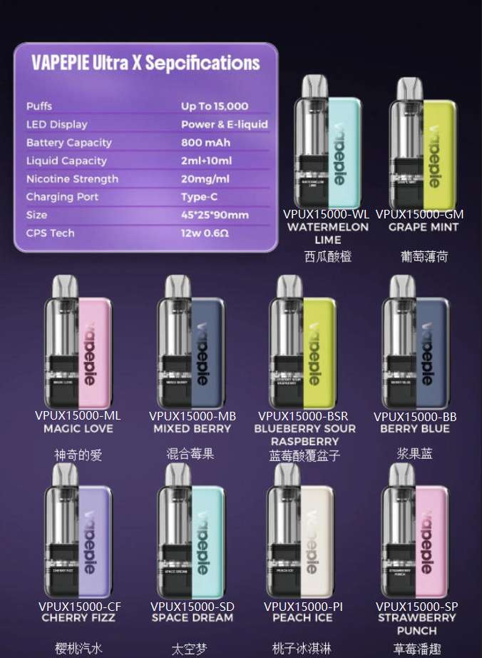 ✨🎁15000puffs Vásároljon 5 kapjon 1