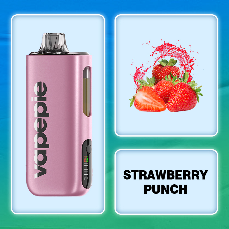 vapepie Max 40000 Puffs & Eper puncs 