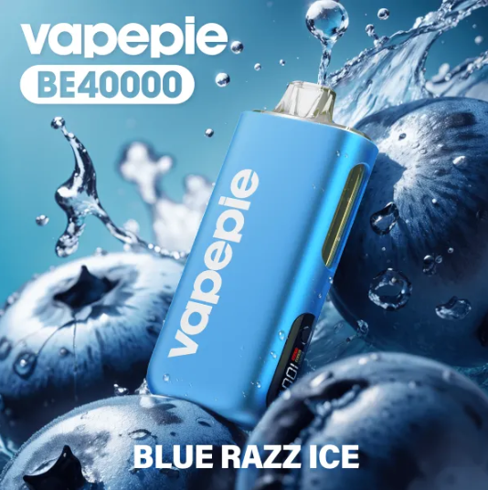 vapepie Max 40000 Puffs & KÉK RAZZ JÉG