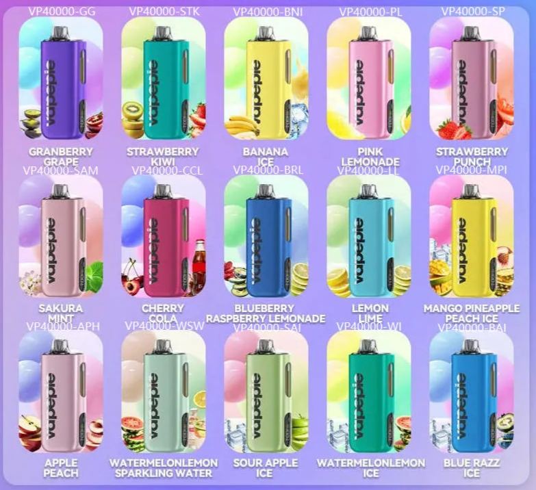 vapepie Max 40000 Puffs & GÖRÖGIDINZÉS SZÍZVÍZ