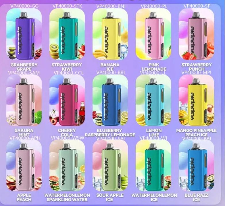 vapepie Max 40000 Puffs Legjobb eldobható vape