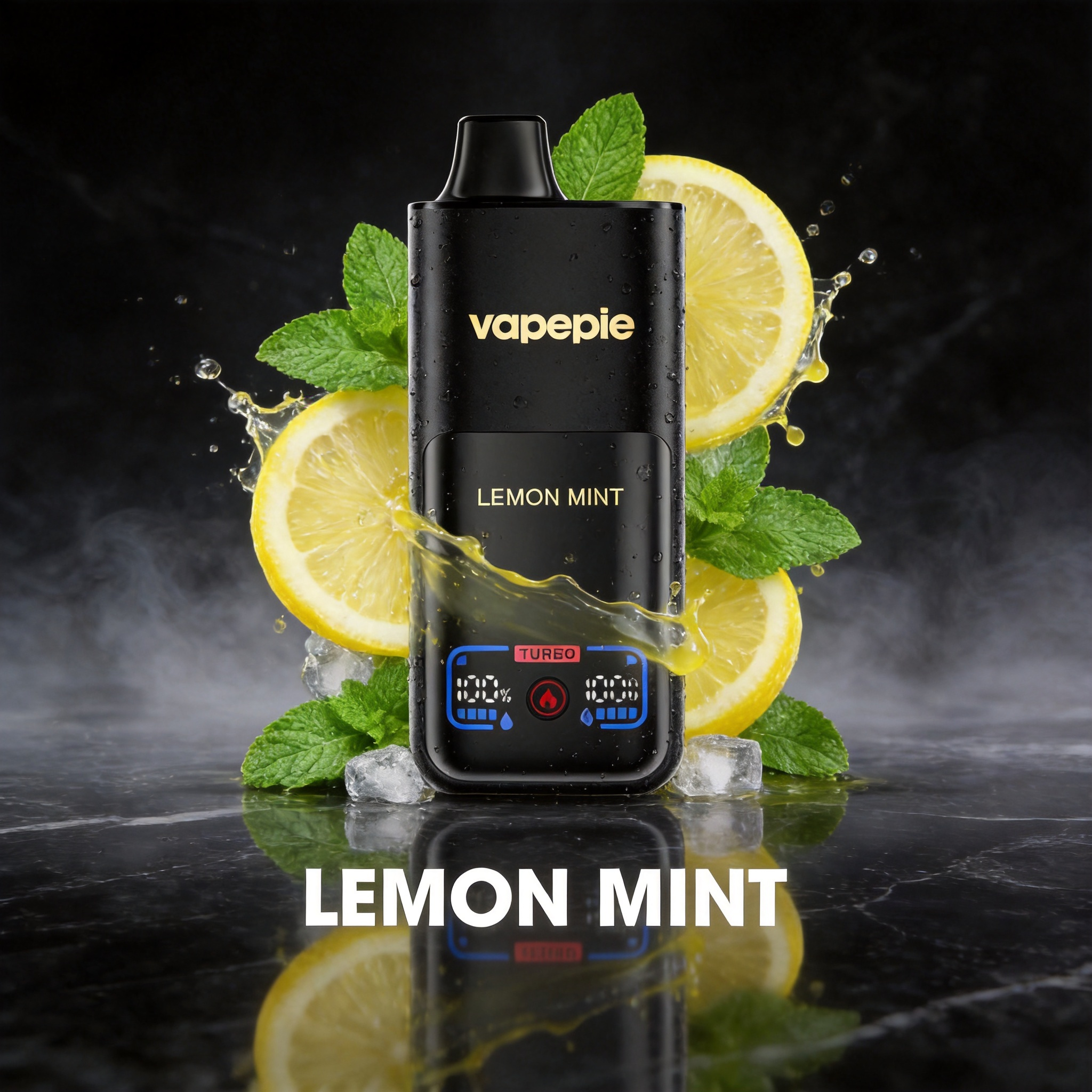 vapepie Mega 70000puffs - Citrom Menta 