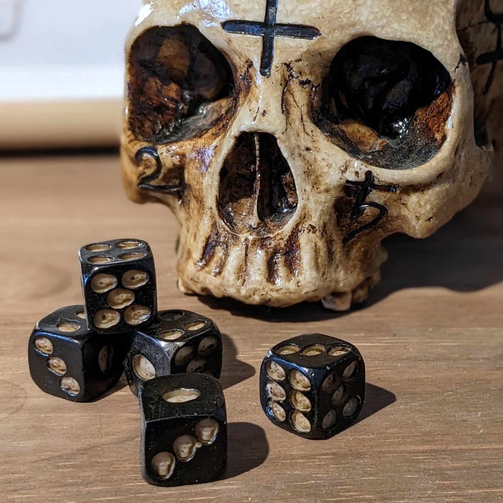 FREE Today: Black Skull Balance Dice