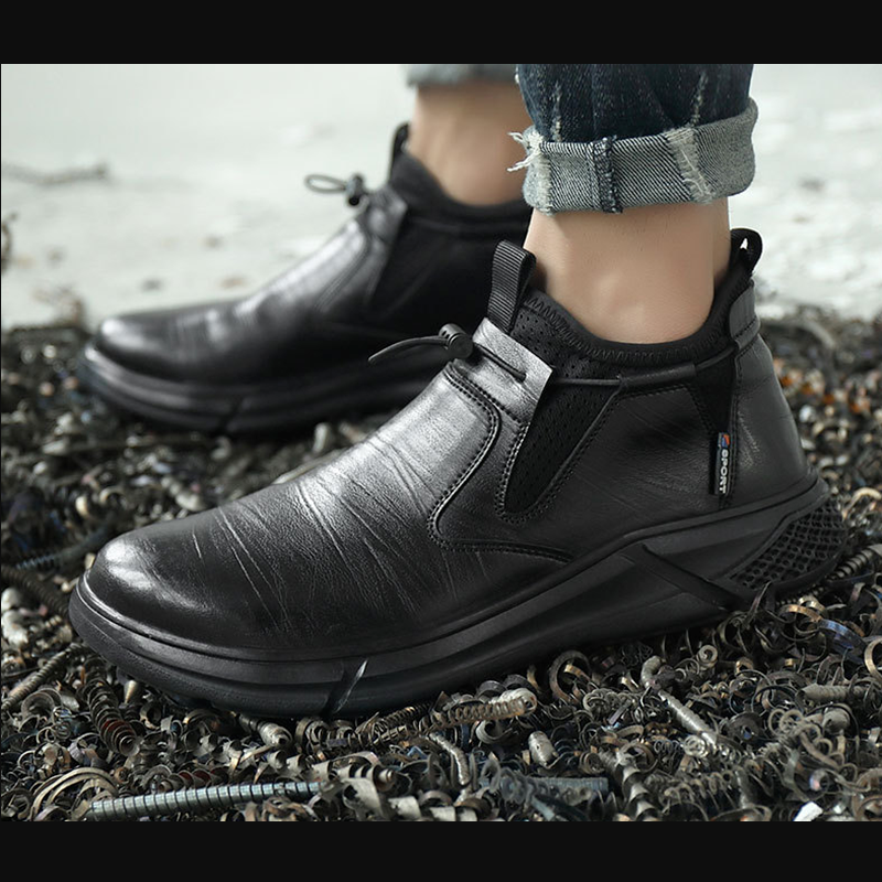 🏃👟48% OFF !!!🔥Last Hour!!🔥Men's Safety Steel Toe High-Strength materials Work Boots