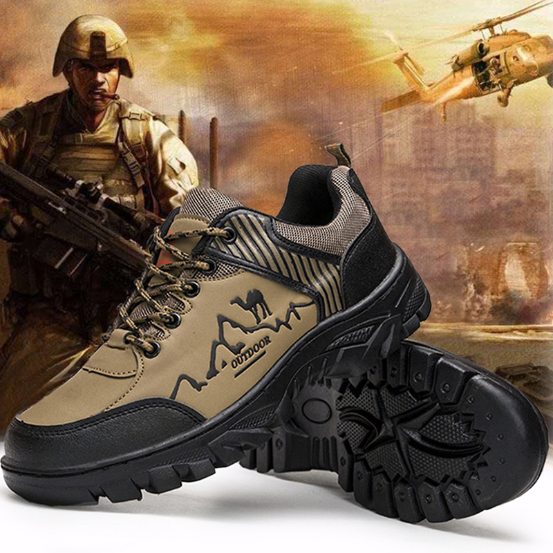 Men's Stylish Waterproof Non-slip Outdoor Hiking Shoes