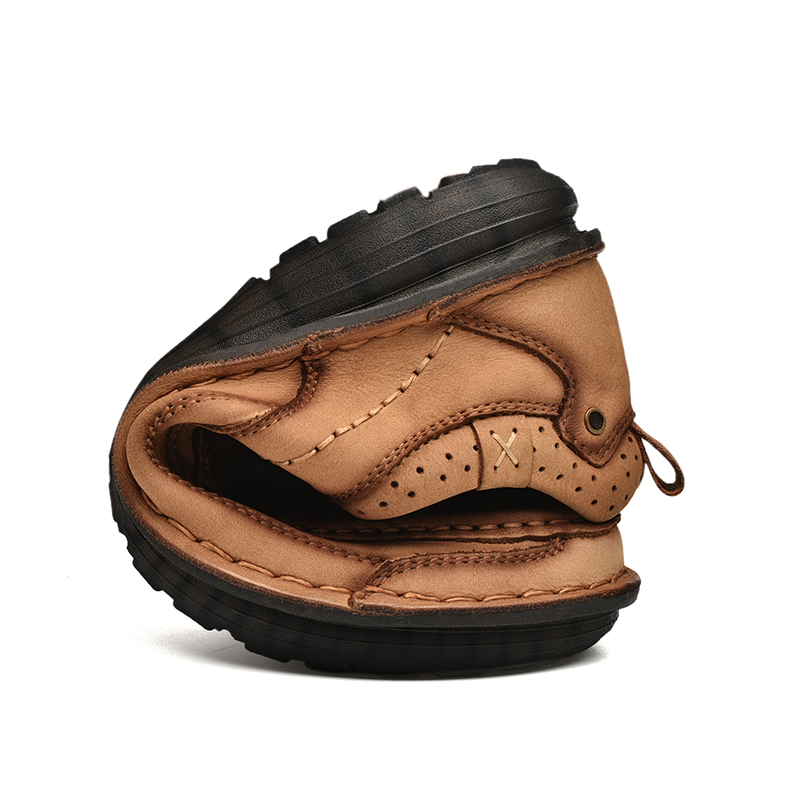 Men's Casual Shoes Tooling Large Toe Shoes