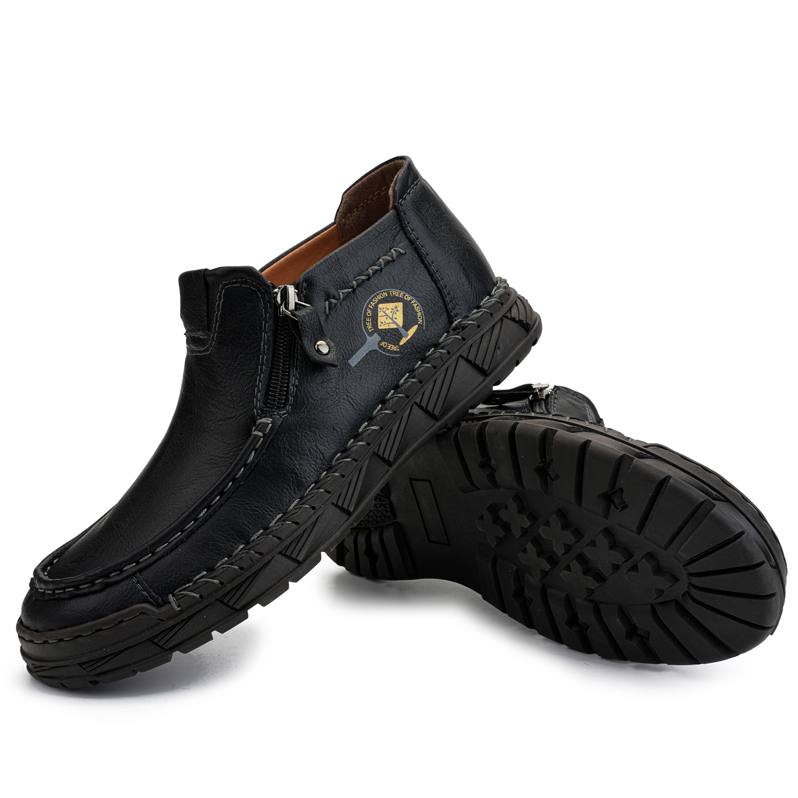 Men's Comfortable Slip-on Walking Shoes for Wide Toes