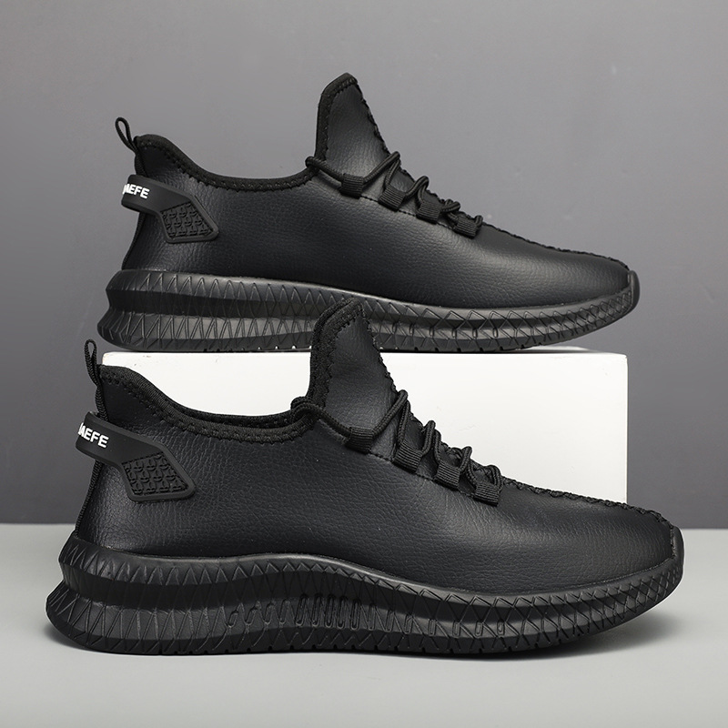 New Men's Leather Comfortable Orthopedic Sports Shoes