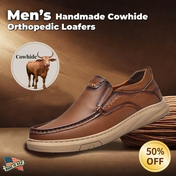 Men's Comfortable Genuine Leather Orthopedic Loafers