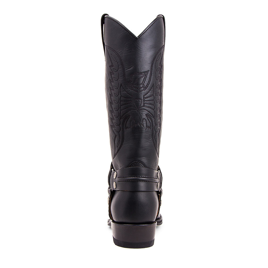 MEN'S BUCKLE CAVED COWBOY BOOTS