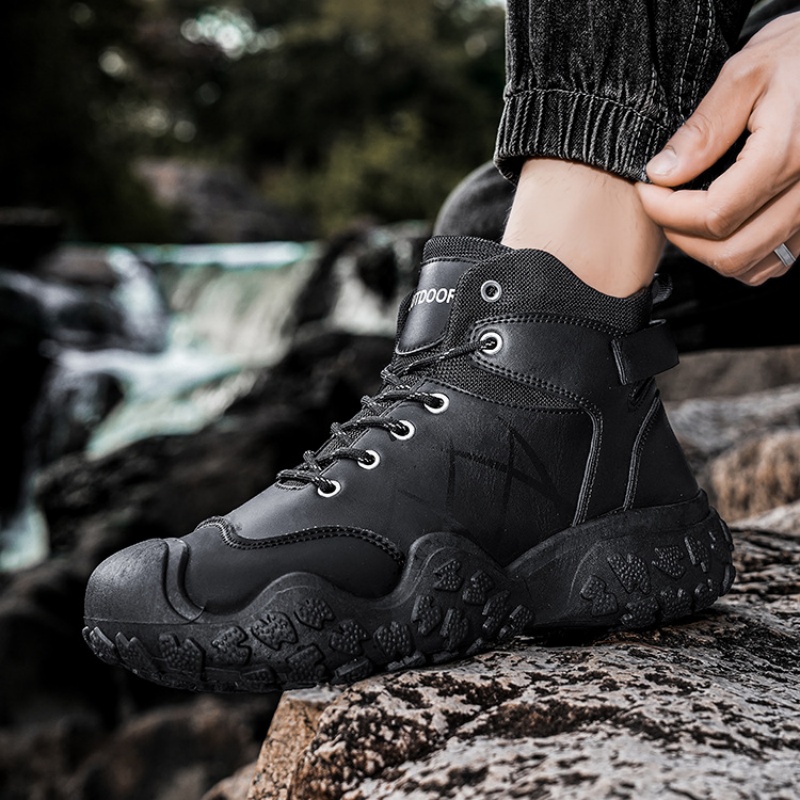 ⏰Limited Time Sale 70% OFF⏰Men's Outdoor Hiking Boots Work Boots - Ideal for Everyday Wear & Outdoor Adventures