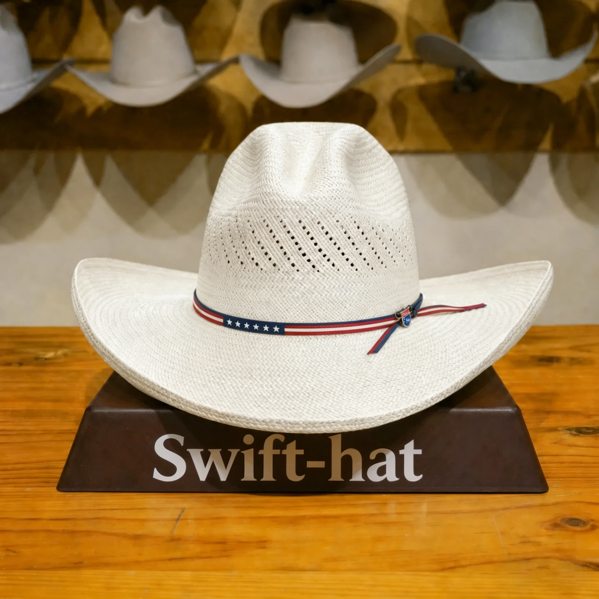 Stestson Palm Leaf Straw Hat