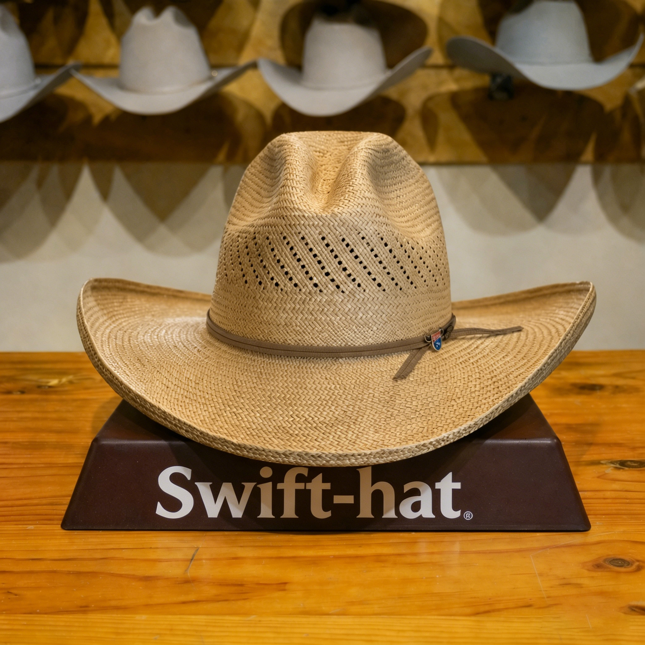 Stestson Palm Leaf Straw Hat