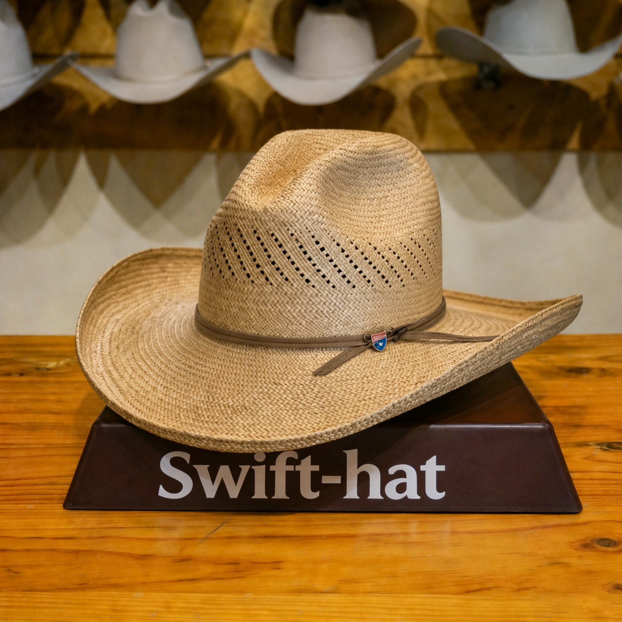 Stestson Palm Leaf Straw Hat