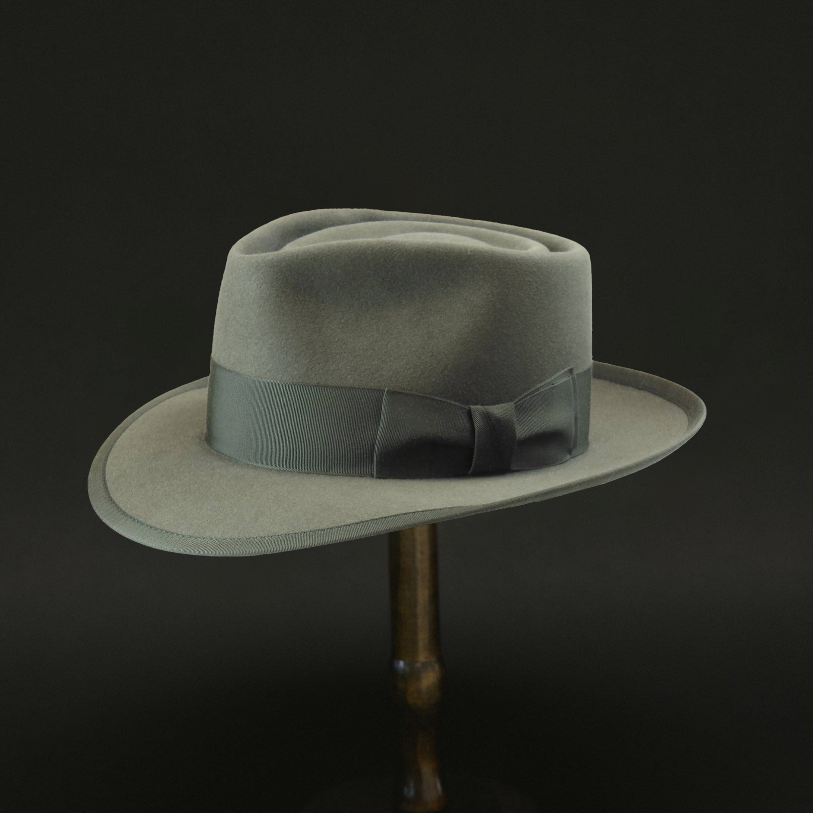 Mist Gray Leisure Fedora