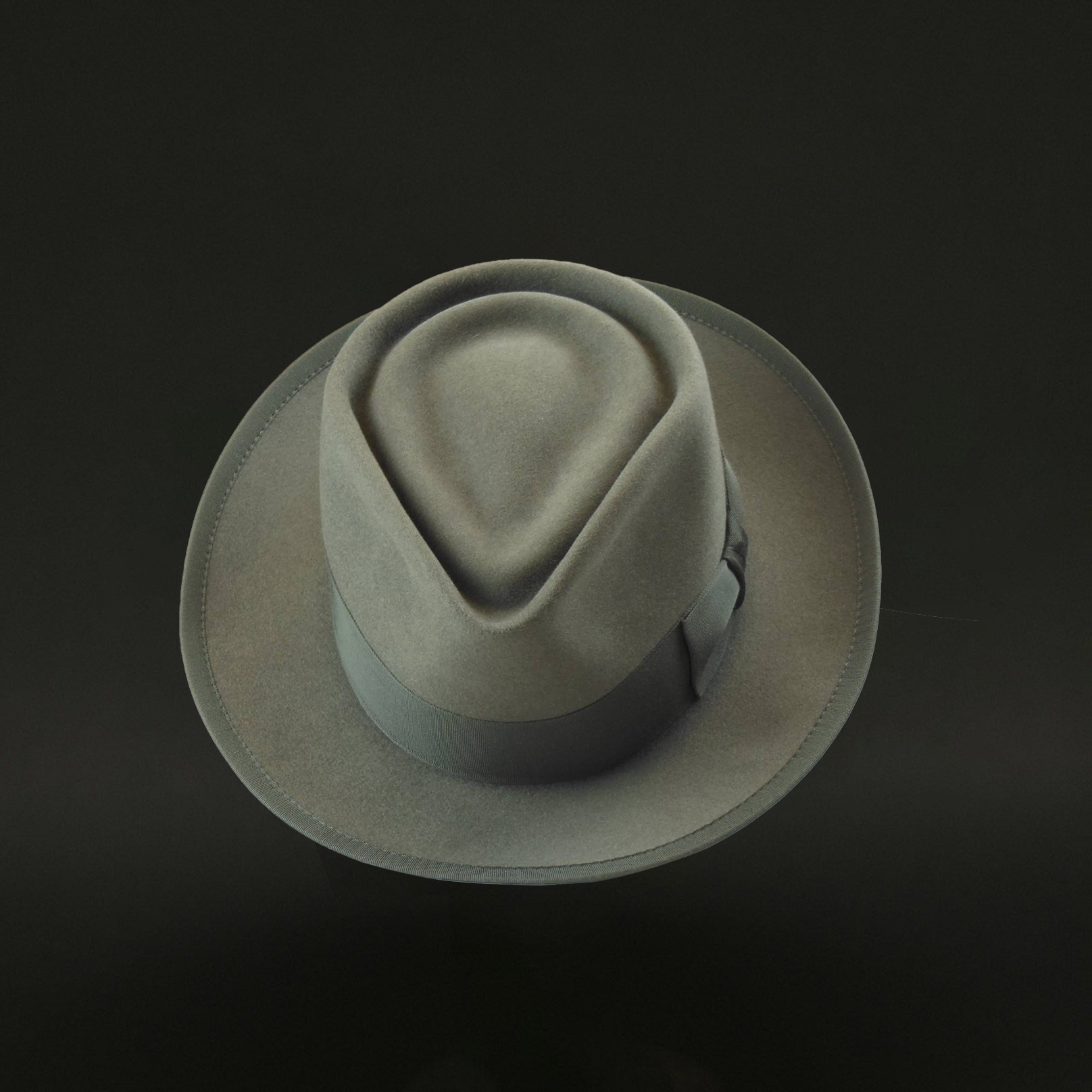 Mist Gray Leisure Fedora