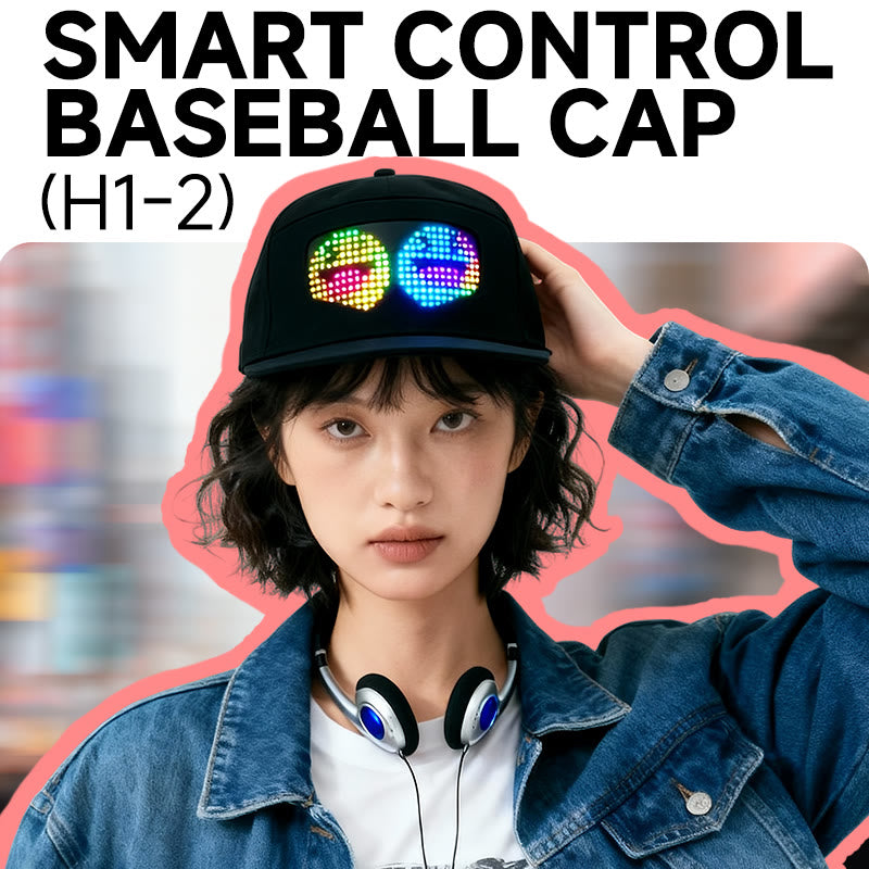 Swift-hat Oval Screen LED Cap