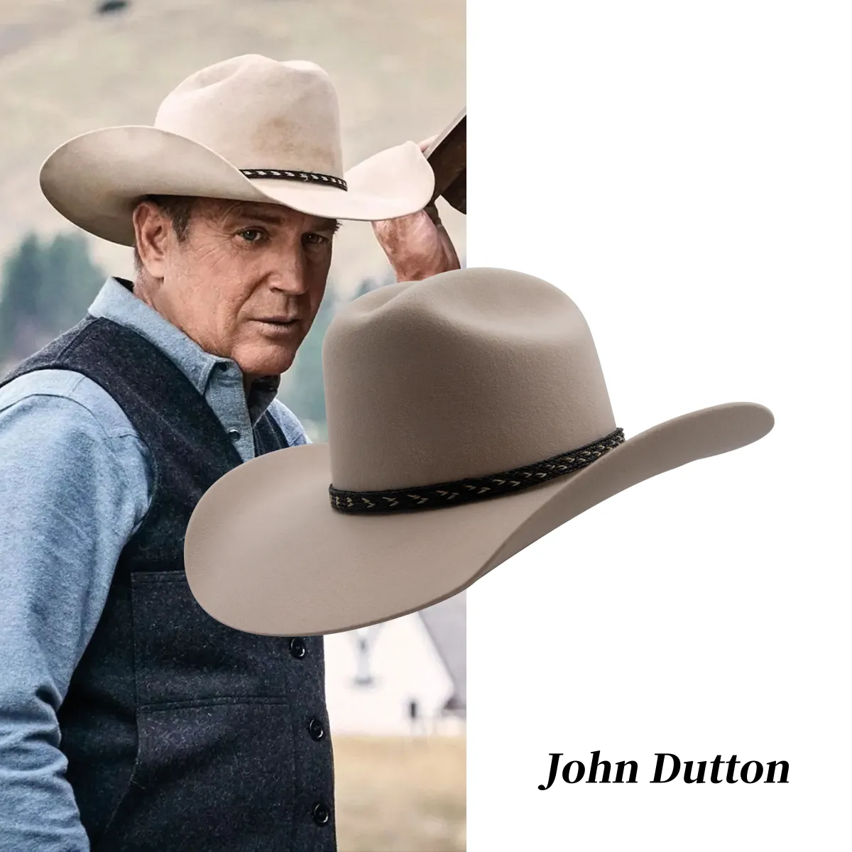John Dutton Cowboy Hat
