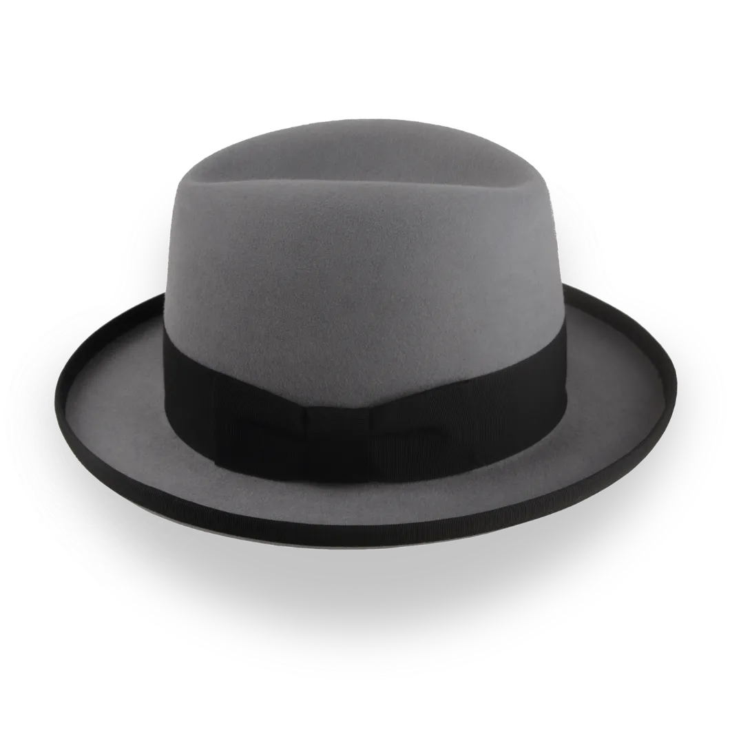  The Godfather | Handcrafted Homburg Hat with Classic Design 