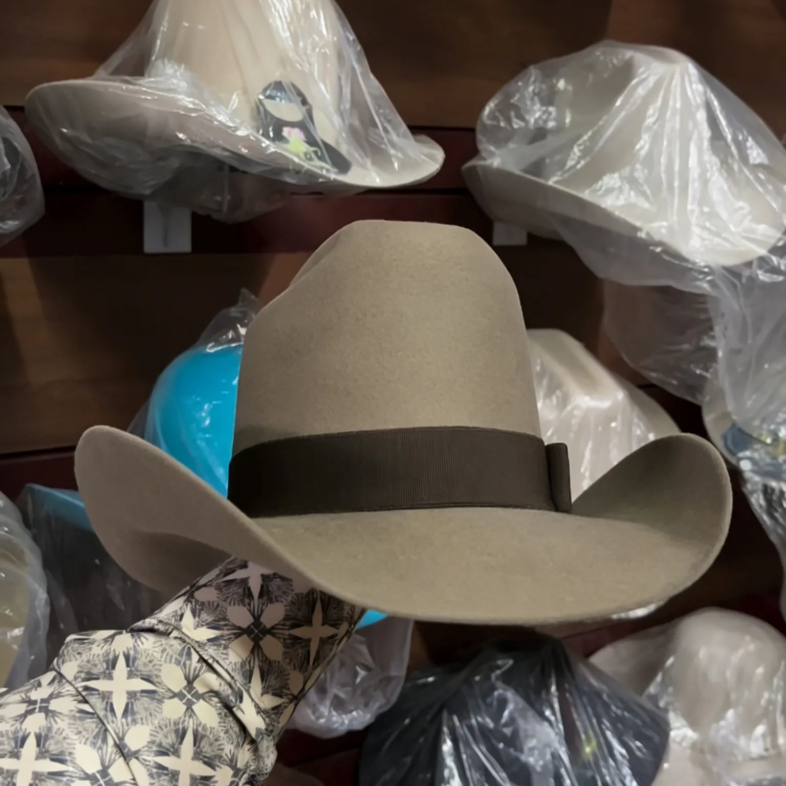 Light Brown Minimalist Western Hat